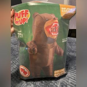 Inflatable 7ft tall bear costume